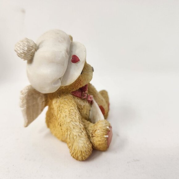 1994 Cherished Teddies 869074 "Sealed With Love" Boy Sitting With Letter Figurin - Picture 6 of 12